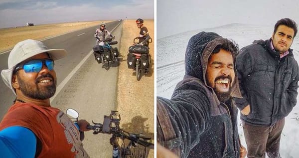 ഭൂഖണ്ഡങ്ങള്‍ താണ്ടി ലോകകപ്പ്‌ കാണാന്‍ സൈക്കിളില്‍ റഷ്യയിലേക്കൊരു മലയാളി