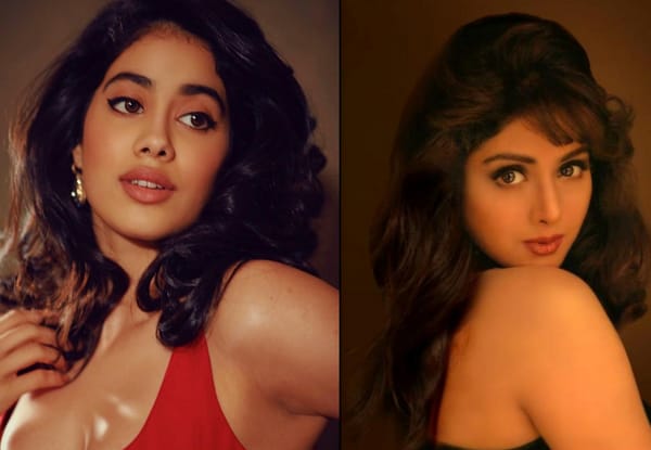 ഒറ്റനോട്ടത്തിൽ  കണ്ടാൽ 'അമ്മ' തന്നെ; ജാൻവിയുടെ  ചിത്രം വൈറലാകുന്നു