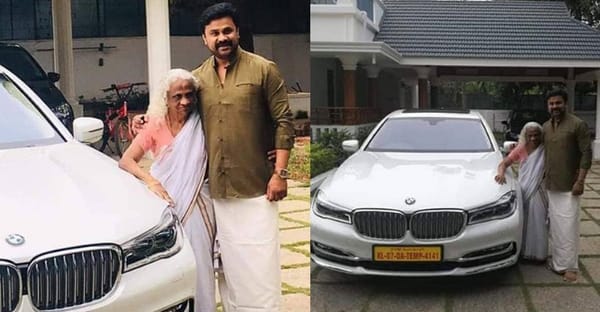 ബിഎംഡബ്യൂ 7 സീരീസ് സ്വന്തമാക്കി ദിലീപ്