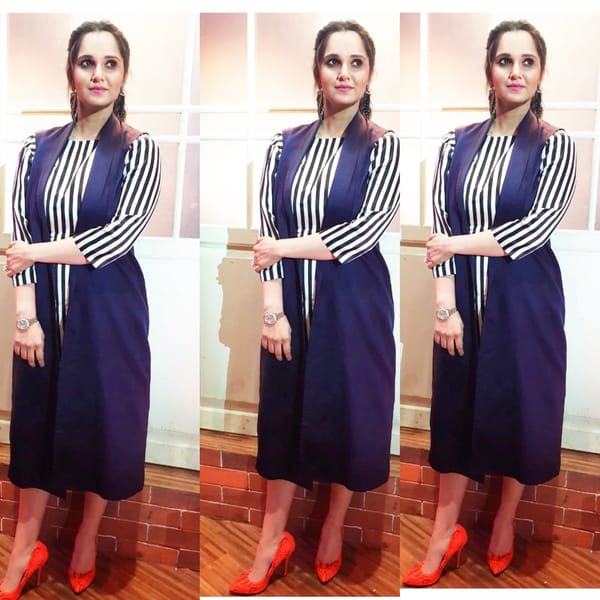 തടി കുറച്ച്  സുന്ദരിയായി സാനിയയുടെ പുതിയ ലുക്ക്