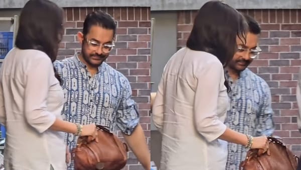 കാമുകിയ്‌ക്കൊപ്പം ആമിര്‍ഖാന്‍ നഗരത്തില്‍, മുഖം കൊടുക്കാതെ ഗൗരി; ദൃശ്യങ്ങൾ പുറത്ത്