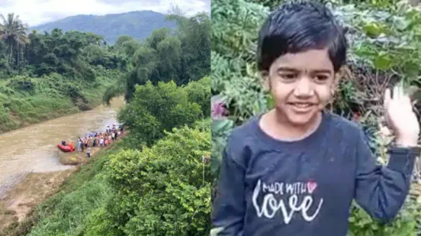 വെണ്ണിയോട് പുഴയിൽ കാണാതായ 5 വയസ്സുകാരി ദക്ഷയുടെ മൃതദേഹം കിട്ടി