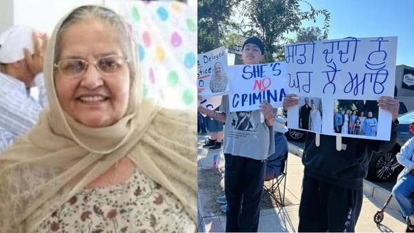 73-year-old 'undocumented' Sikh woman deported from US after 33 years