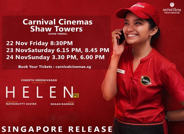 Helen: beautifully made survival thriller to hit Singapore screens on 22nd Nov