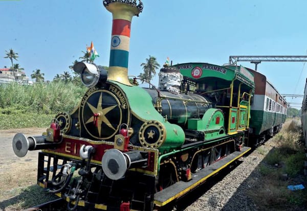 കല്‍ക്കരി തീവണ്ടിയുടെ ചൂളം വിളിയുമായി... യാത്രയ്‌ക്കൊരുങ്ങി  കൊച്ചി