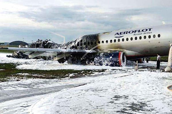 റഷ്യന്‍ തലസ്ഥാനമായ മോസ്‌കോയില്‍ വിമാനാപകടം; 41 മരണം