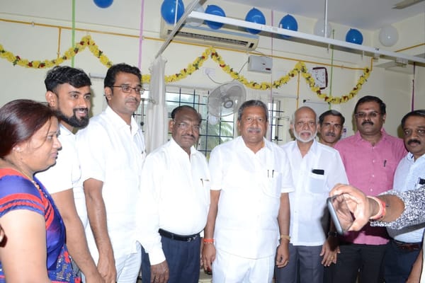 കേരള സമാജം കെ ആര്‍ പുരം  സോണ്‍ പുതിയ ഡയാലിസിസ് കേന്ദ്രം ഉത്ഘാടനം ചെയ്തു.