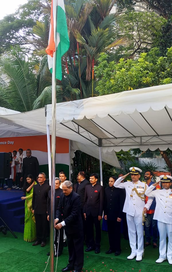 ഭാരതത്തിന്റെ എഴുപത്തിരണ്ടാമത് സ്വാതന്ത്ര്യദിനം സിംഗപ്പൂരില്‍ ആഘോഷിച്ചു