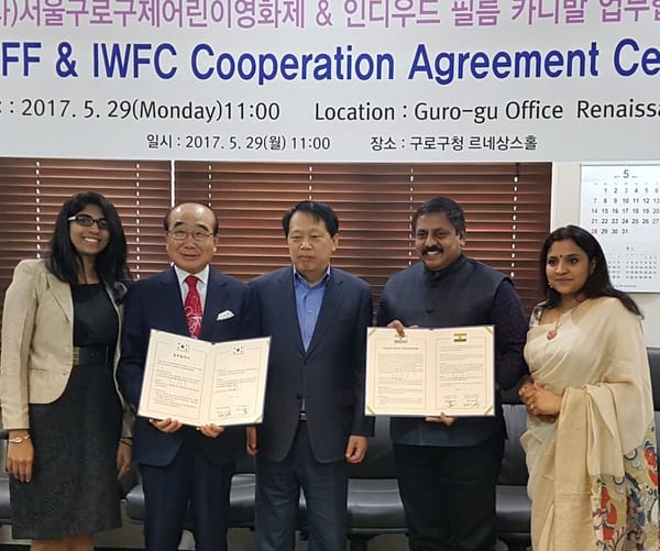 Indywood Film Carnival partners with  Seoul Guro Kids International Film Festival