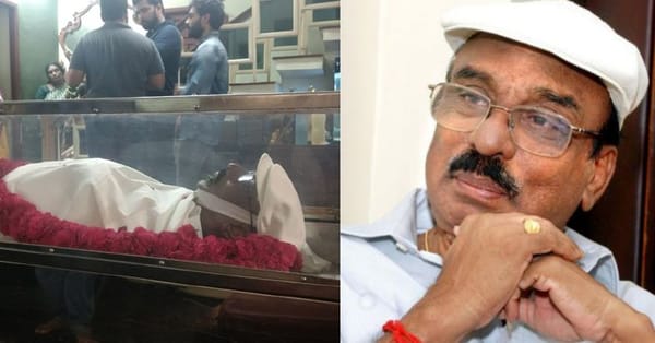 ഐ.വി.ശശിയുടെ സംസ്കാരം ചെന്നൈയിൽ; മരണം മകളെ സന്ദര്‍ശിക്കാന്‍ ഓസ്ട്രേലിയിലേക്ക് പുറപ്പെടാന്‍ മണിക്കൂറുകള്‍ മാത്രം ശേഷിക്കെ