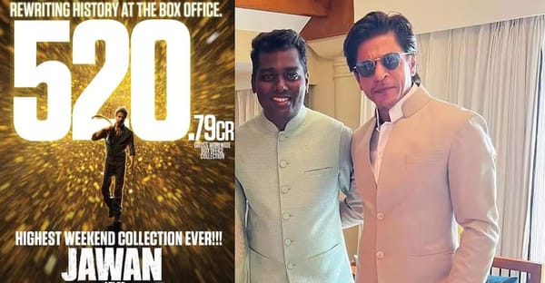 വെള്ളിത്തിരയുടെ ഏറ്റവും വലിയ ഓപ്പണിങ് കലക്‌ഷനുമായി ‘ജവാൻ'