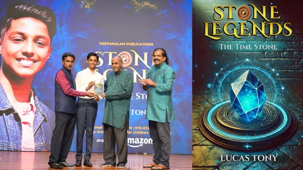 Stone Legends - The Time Stone : A talk with the Author