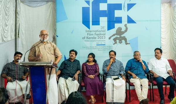 Former Kerala Education Minister M.A. Baby Affirms State's Cultural Openness to Dissent at IFFK Media Cell Inauguration