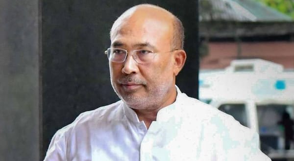 മണിപ്പൂർ മുഖ്യമന്ത്രി എൻ ബിരേൻ സിങ് രാജിവെച്ചു