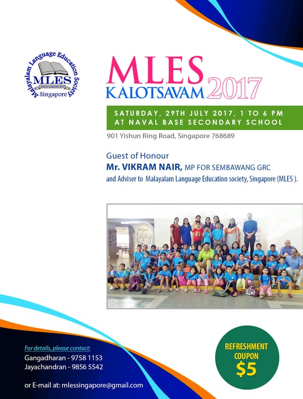 MLES Kalotsavam 2017 on 29th July