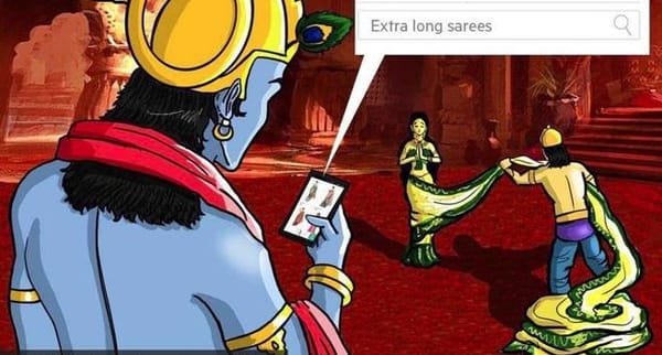 ശ്രീകൃഷ്ണന്‍ ഷോപ്പിങ് നടത്തി; മിന്ത്രയ്‌ക്കെതിരെ പ്രതിഷേധം