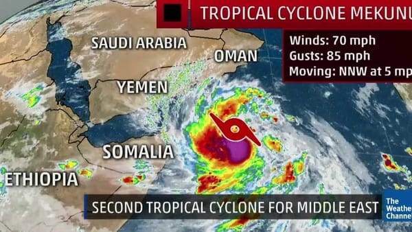 ഒമാനിലേക്ക് മെകനു ചുഴലിക്കാറ്റ്; ഏത് നിമിഷവും ആഞ്ഞു വീശുന്ന ചുഴലിക്കൊടുങ്കാറ്റിനെ കാത്ത് ഒമാൻ