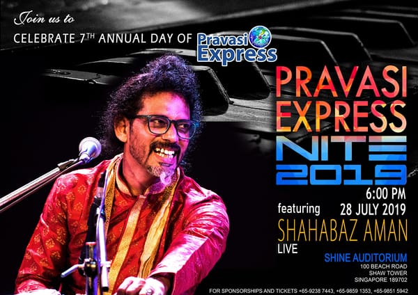 PravasiExpress Nite 2019 poster
