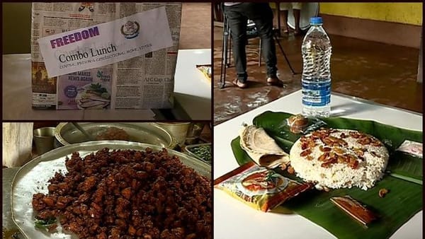 വിയ്യൂര്‍ ജയിലില്‍നിന്ന് ഇനി നമ്മുടെ തീൻമേശയിലേക്ക്, തൂശനിലയിട്ടൊരു ചൂടന്‍ കോഴിബിരിയാണി റെഡി!