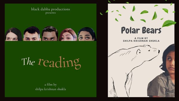 Shilpa Krishnan Shukla’s latest films “The Reading” and “Polar Bears” are to be screened in Singapore in January 2023
