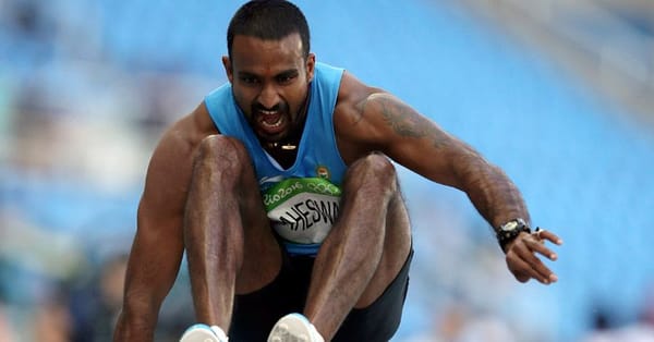 വീണ്ടും നിരാശ;ഒളിമ്പിക്സ് ട്രിപ്പിള്‍ ജംപില്‍ മലയാളി താരം രഞ്ജിത് മഹേശ്വരി പുറത്ത്