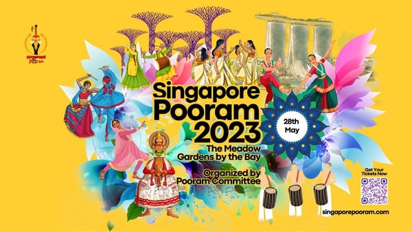 India’s Musical, Cultural Extravaganza “Pooram” comes to Singapore on 28 May 2023 at Meadow, Gardens by the Bay.