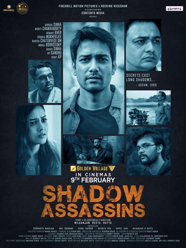 A powerful film with first Singaporean actor and producer to break into Bollywood – "Shadow Assassins" hits Singapore screens from 9th February.