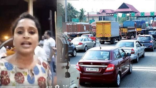 തൃശൂര്‍ പാലിയേക്കര ടോള്‍ പ്ലാസയില്‍ മണിക്കൂറുകളോളം ഗതാഗതക്കുരുക്ക്; പ്രതിഷേധവുമായി സുരഭിലക്ഷ്മിയുടെ ഫേസ്‍ബുക്ക് ലൈവ്