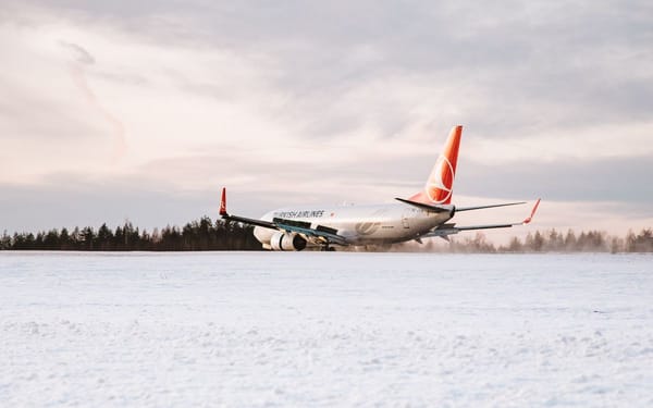 Turkish Airlines opened a new direct flight to Rovaniemi, Lapland.
