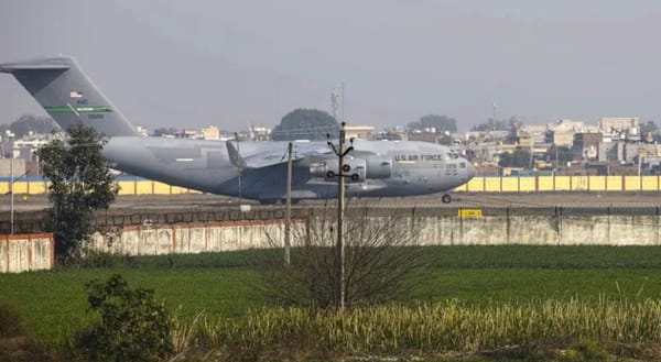 ഇന്ത്യന്‍ കുടിയേറ്റക്കാരെ വിലങ്ങണിയിച്ചു തിരിച്ചയച്ച നടപടി: അമേരിക്കയെ ആശങ്ക അറിയിച്ച് ഇന്ത്യ