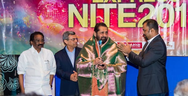 Winners of Pravasi Express awards 2017