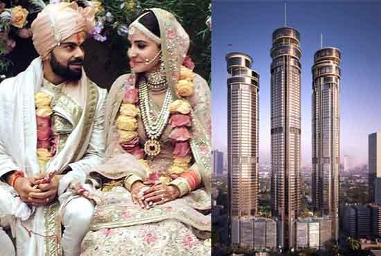 കോഹ്‌ലിയ്ക്കും അനുഷ്കയ്ക്കും താമസിക്കാന്‍ 34 കോടി രൂപയുടെ അത്യാഡംബര വസതി