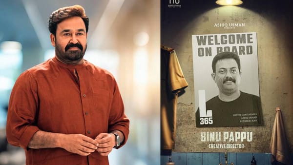ലാലേട്ടന്‍ വീണ്ടും പൊലീസ് വേഷത്തില്‍; ‘L365’ ല്‍ ബിനു പപ്പു ക്രിയേറ്റീവ് ഡയറക്ടര്‍