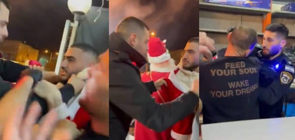 ക്രിസ്മസ് ആഘോഷത്തിനിടെ ക്രിസ്തുമത വിശ്വാസികളെ അറസ്റ്റ് ചെയ്ത് ഇസ്രയേല്‍ പൊലീസ്