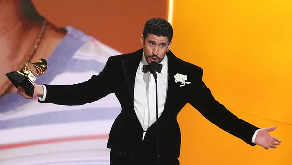 Bad Bunny wins album of the year at the 2026 Grammy Awards, a first for a Spanish-language album